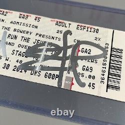 Run The Jewels Killer Mike El-P RTJ Signed 2014 Concert Ticket Stub Not Vinyl CD