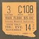 Rush / Rory Gallagher 11-14-1974 Concert Ticket Stub Columbus Ohio 1st Us Tour