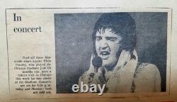 SET OF 2 (TWO) Elvis Presley 1976 Chicago Stadium Concert Ticket Stubs 10/14/76