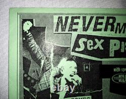 SEX PISTOLS 1996 Filthy Lucre Tour Original Concert Handbill-3/4 Ticket Stub, NY