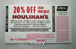 SEX PISTOLS 1996 Filthy Lucre Tour Original Concert Handbill-3/4 Ticket Stub, NY