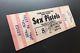Sex Pistols Concert Ticket Stub Unused January 8, 1978 Randy's San Antonio Texas