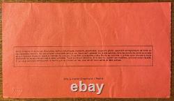 SOUNDGARDEN Espace Ornano PARIS France 1990 CONCERT TICKET STUB Chris Cornell