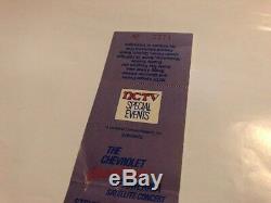 STEVIE RAY VAUGHAN GREGG ALLMAN Concert Ticket Stub Poster March 25 1987 FLORIDA