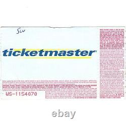 STONE TEMPLE PILOTS Scott Weiland Autograph Concert Ticket Stub 2001 PHOENIX AZ