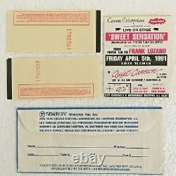 SWEET SENSATION Concert TICKET Stubs Photos HIP HOP FREESTYLE Music Memorabilia