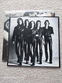 Scorpions Love At First Sting 1984 Vinyl Album + Concert Ticket Stub RARE