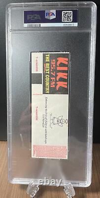 Selena Full Concert Ticket Psa Authenticated Pop 1 Astrosword July 31 1994