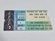 Sept. 21, 1979 The Clash Live At The Palladium Concert Ticket Stub New York