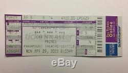 Set of Prince concert ticket stubs Piano & Microphone Tour LAST CONCERT (7pm)