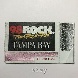 Silverchair Jannus Landing St Petersburg FL Concert Ticket Stub Vintage May 1997