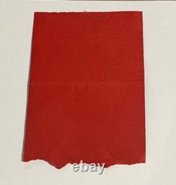 Slayer MEGA RARE concert ticket stub The New Loft November 9 1984