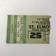 St Elmos Fire First Show Concert Ticket Stub Vintage Christmas December 25 1978