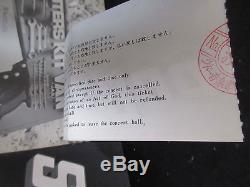 Status Quo 1975 Japan Tour Book with Glued Ticket Stub Rossi Concert Program