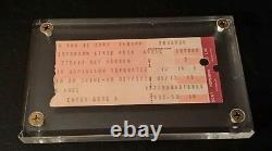 Stevie Ray Vaughan Concert Ticket Stub from 8-12-1987 Wisconsin State Fair