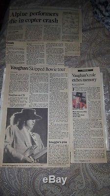 Stevie Ray Vaughan / Eric Clapton Alpine Valley Ticket Stub Stubs Last Concert