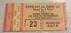 Stevie Ray Vaughan Jimmie Vaughan Rare Concert Ticket Stub Austin, Tx 05/23/1984