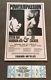 Stevie Ray Vaughan Joe Cocker Concert Ticket Stub Unused & Flyer 6-16-1990
