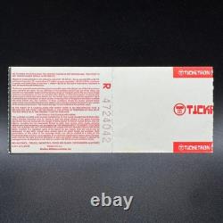 Stevie Ray Vaughan Penultimate Concert Ticket Stub Eric Clapton Aug 25 1990