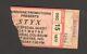 Styx & Ac/dc Original Concert Ticket Stub 12/15/77 1977 Ft Wayne In Bon Scott