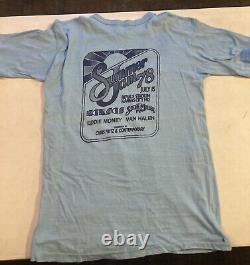 Summer Jam'78 concert t-shirt & ticket stub