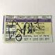 System Of A Down State Theatre Signed Drawing Concert Ticket Stub Vintage 1999