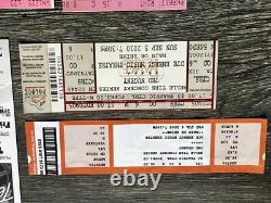TED NUGENT Ticket Stub 21pc Lot MICHIGAN 1984 1985 1986 1990 1994 1996 to 2018