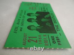 THE BEATLES 1966 Original CONCERT TICKET STUB St. Louis, MO EX++