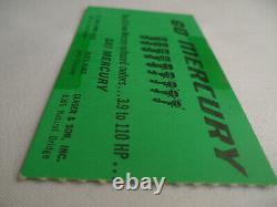 THE BEATLES 1966 Original CONCERT TICKET STUB St. Louis, MO EX++