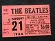 The Beatles Original 1964 Concert Ticket Stub Seattle Ex+