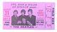 The Beatles Original Concert Ticket Stub St. Louis, 1966 Great Condition