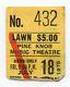The Carpenters Concert Ticket Stub 7-18-1975 Pine Knob Music Theatre Michigan
