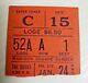 The Doors 1/24/1969 Madison Square Garden New York City Concert Ticket Stub
