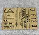 The Doors 1968 Concert Ticket Stub Jim Morrison Milwaukee Arena Robby Krieger