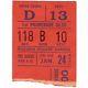 The Doors Concert Ticket Stub New York 1/24/69 Msg The Soft Parade Tour Rare