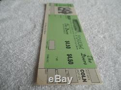 THE DOORS Original 1968 CONCERT TICKET BLANK L. A. Forum EX+