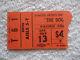 The Doors Original 1968 Concert Ticket Stub Vancouver Ex