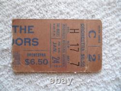 THE DOORS Original 1969 CONCERT TICKET STUB Madison Square Garden