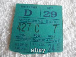 THE DOORS Original 1969 CONCERT TICKET STUB Madison Square Garden EX