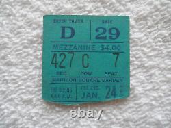 THE DOORS Original 1969 CONCERT TICKET STUB Madison Square Garden EX