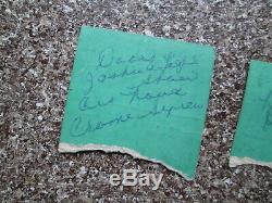 THE DOORS Original Concert Ticket Stub Pair Fillmore East March 23, 1968