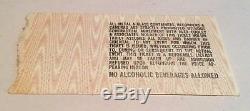 THE RAMONES THE RUNAWAYS Concert Ticket Stub February 25,1978 ATLANTA LITA FORD