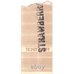 THE SMITHS & BILLY BRAGG & JAMES Concert Ticket Stub BOSTON 1985 MEAT IS MURDER