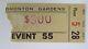 The Who March 2, 1968 Edmonton The Who Sell Out Tour Concert Ticket Stub Rare