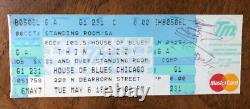THIN LIZZY Autographed concert ticket House of Blues Chicago 1997 Gorham, Downey