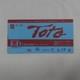 Toto 1982 Concert Ticket Stub