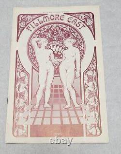 TRAFFIC 1970 Concert Program Fillmore East Cat Stevens withTICKET STUB