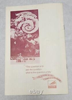 TRAFFIC 1970 Concert Program Fillmore East Cat Stevens withTICKET STUB