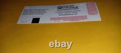 TRIUMPH 5/13/26 2026 Reunion Tour RaRe Actual Physical Full Concert Ticket Stub