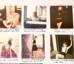 Taylor Swift Concert Ticket Stub & Polaroid Photo Lot (10) 1989 World Tour 20